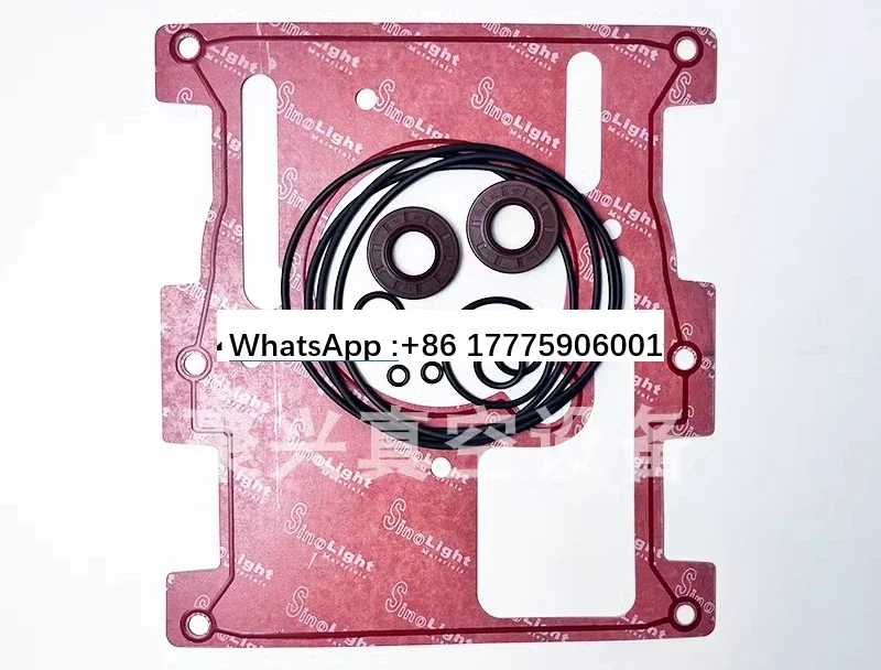 

Vacuum Pump Repair Kit D30C/D60C Seal Kit Maintenance Kit Vacuum Pump Blade Oil Seal
