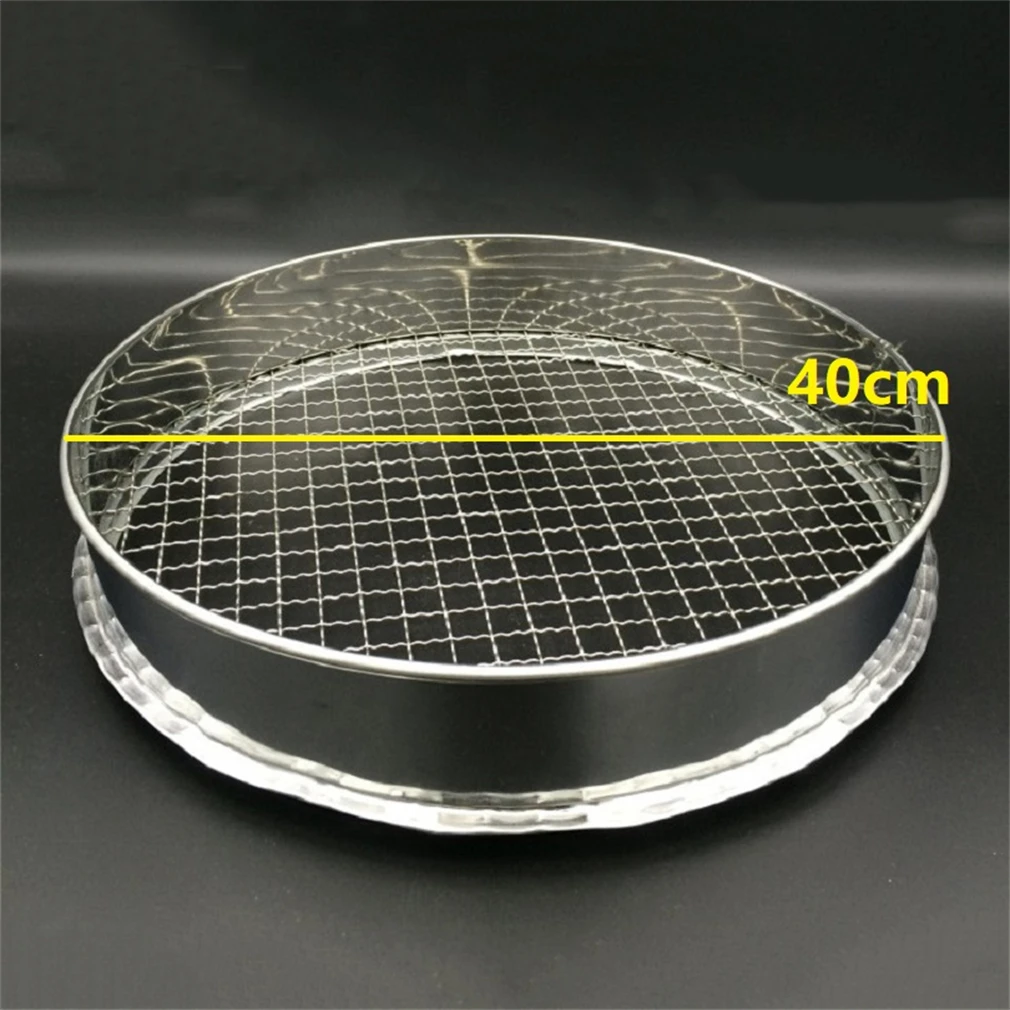 Lab Test Sieve Dia. 40cm Stainless Metal Wire Mesh Filter Various Mesh Count