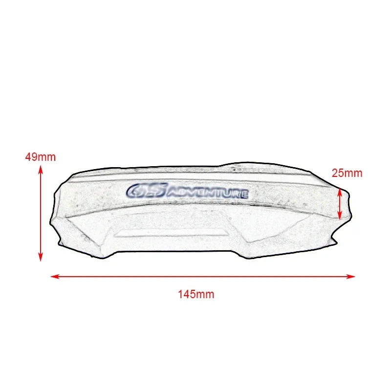 For PAN AMERICA 1250 S 1250S PANAMERICA1250 2021-2024 Motorcycle Crash Bar Bumper Engine Guard Protector Decorative Block 25mm