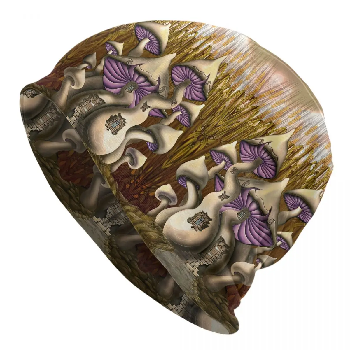 Miracle Mushroom Beanies Caps Hat Fashion Bonnet Hats Men