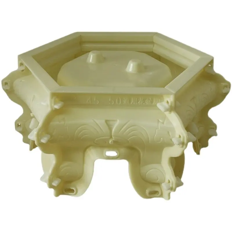 ABS plastic steel flower pot mold pot cement mold universal base foot pier mold is used repeatedly