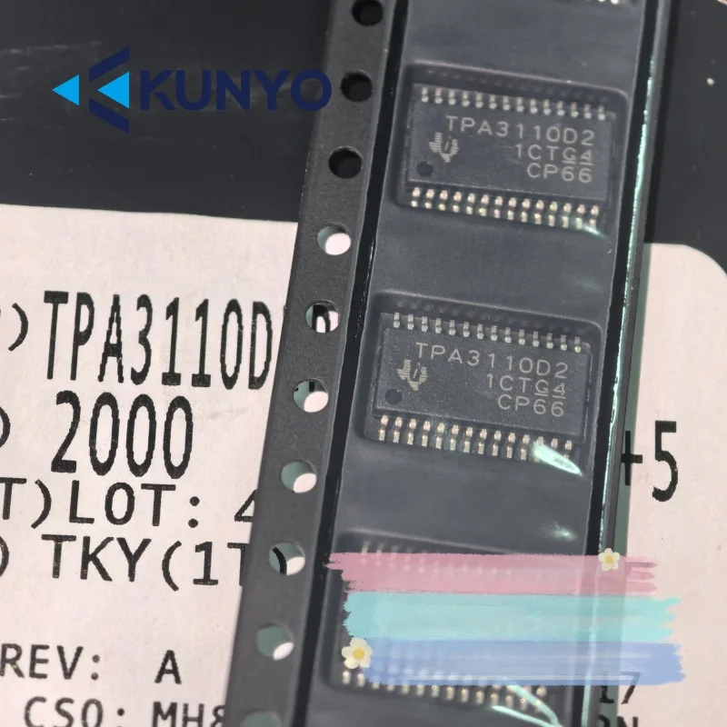 (5piece) TPA3110 TPA3110D2 TPA3110D2PWPR SOP brand new original authentic chip