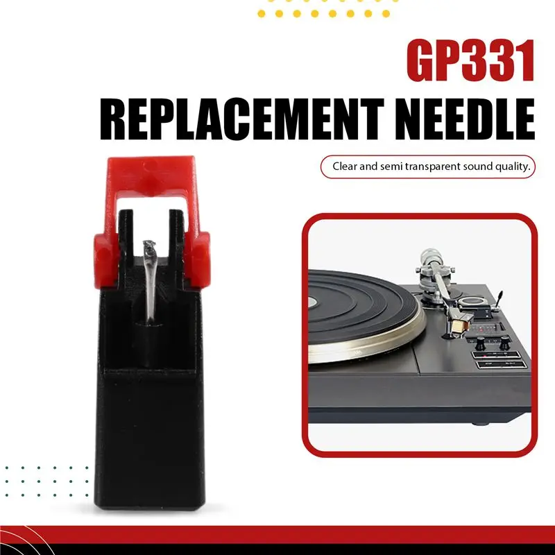 Aug. Cartridge Stylus For Philip Phono Cartridge Gp330 331 350 351 D74 75Y M100 Diamond Replacement Stylus