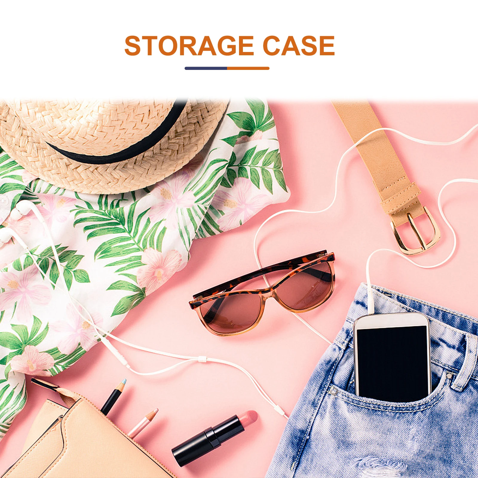 

Headphone Data Cable Storage Bag Zipper Pouch Oxford Cloth Organizer Accessories Case Travel