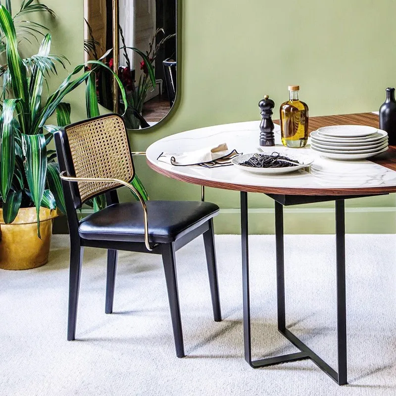 الشمال الصلبة الخشب الطعام كرسي الحديثة الحد الأدنى غرفة المعيشة تصميم كراسي الطعام الإبداعية الراقية أثاث المنزل Sillas FYDC #4