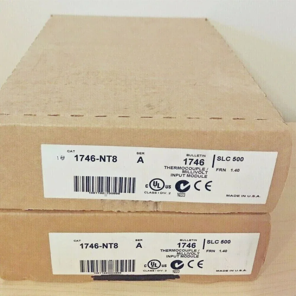 

New Factory Sealed 1746-NT8 SER A SLC 500 Thermocouple Input Module 1746NT8