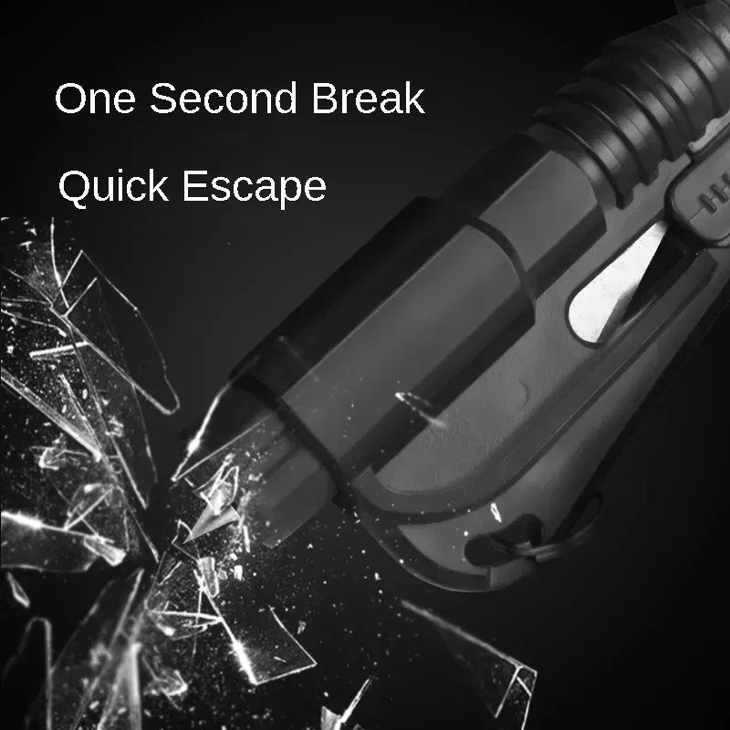 1pc Mini Safety Hammer Keychain Escape Car Life-saving Escape Hammer Window Broken Emergency Glass Breaker view 4