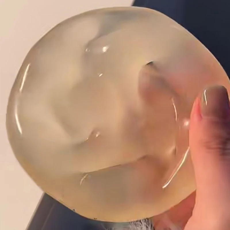 1/2 Uds. Bola resistente al estrés para aliviar el estrés, Bola de aceite de coco, rebote lento, juguetes para niños y adultos, regalo para apretar