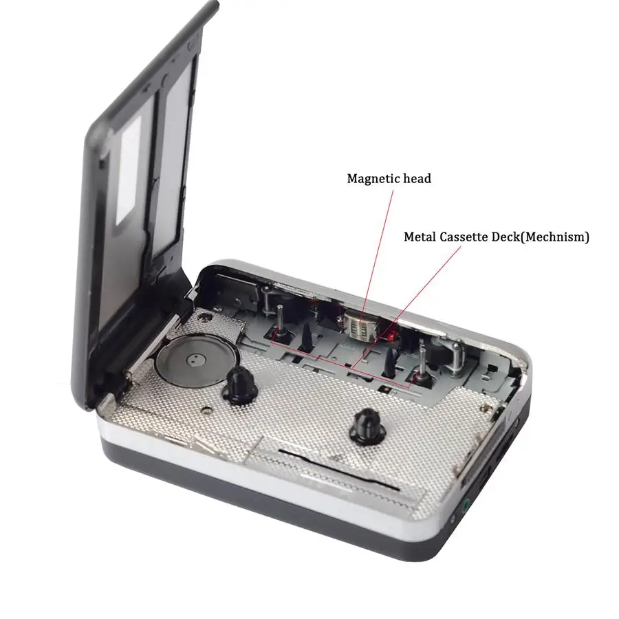 Lettore di Cassette convertitore da cassetta Usb a Mp3 acquisizione Audio lettore musicale registratore a cassetta a nastro