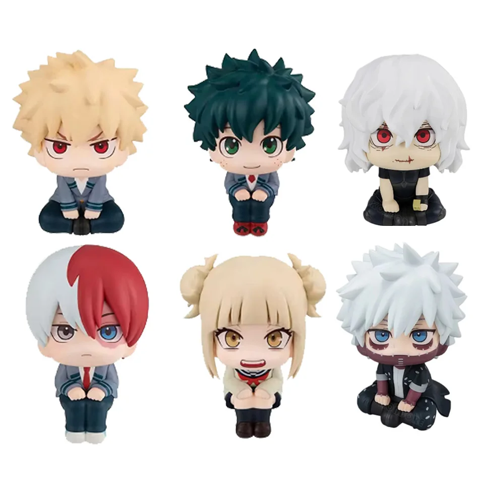In Stock New Anime My Hero Academia Midoriya Izuku Bakugou Katsuki Ochaco Uraraka Anime Figure Toys for Kids Christmas Gift view 2