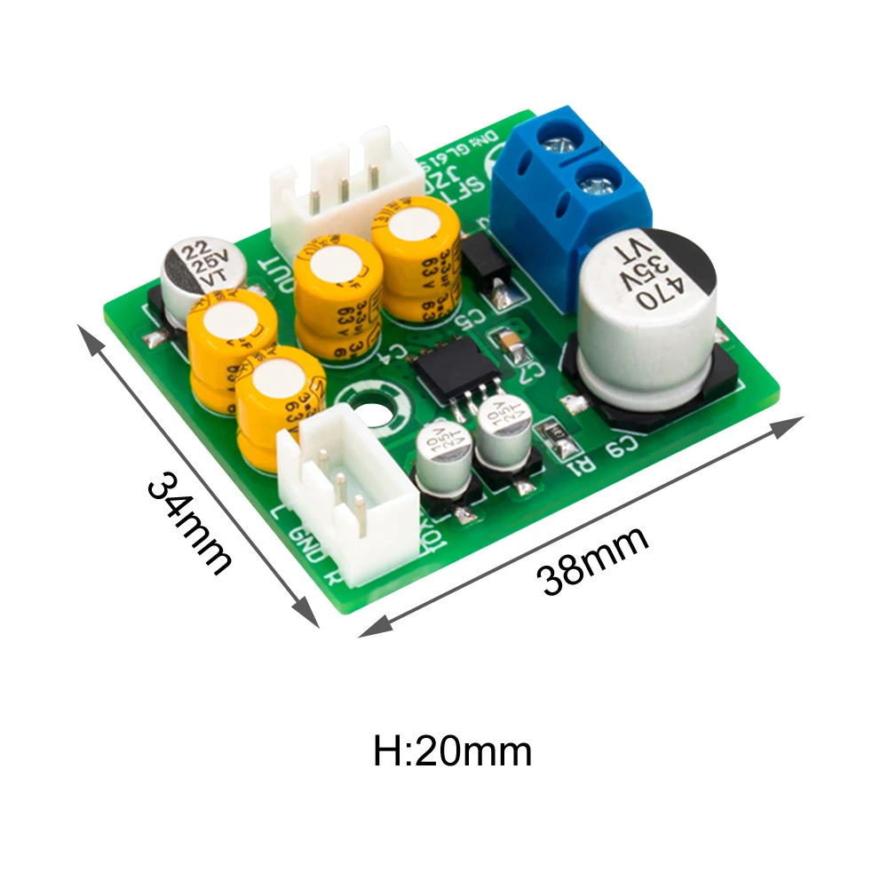 Imagem -05 - Módulo de Redução de Ruído dc 9v 12v Ba3121 Isolamento Redutor de Ruído de Áudio à Terra Comum Anti-reverso Proteção de Conexão dc 6v16v