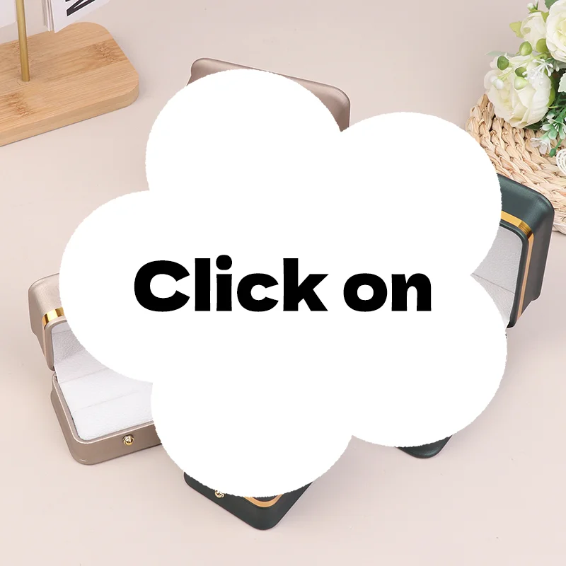 

1PC Jewelry Box High End Leather Ring Box Jewelry Box, Valentine's Day, Mother's Day, Birthday Party Gift Box