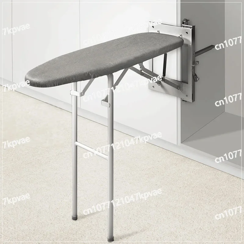 Household Folding Ironing Board High End Desktop Ironing Board Buffered Rotating Iron Plate Hidden Ironing Table Board Tool