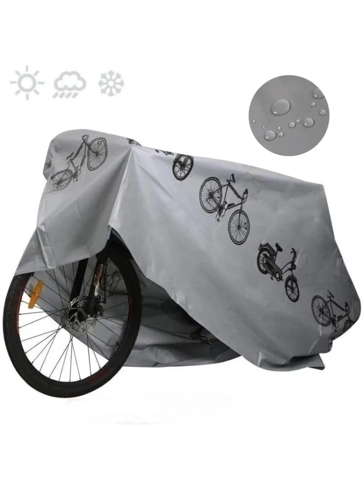 AliExpress Bicycle Gear Waterproof Raincover Bike Cover Outdoor Sunshine Cover MTB Bicycle Case Cover Bike Gear Bike Accessories