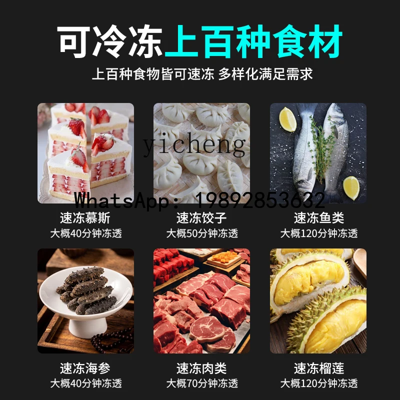 BX   Commercial freezer Frozen buns Sea cucumber Seafood Low temperature refrigerator Quick-freezing machine Plug-in cabinet