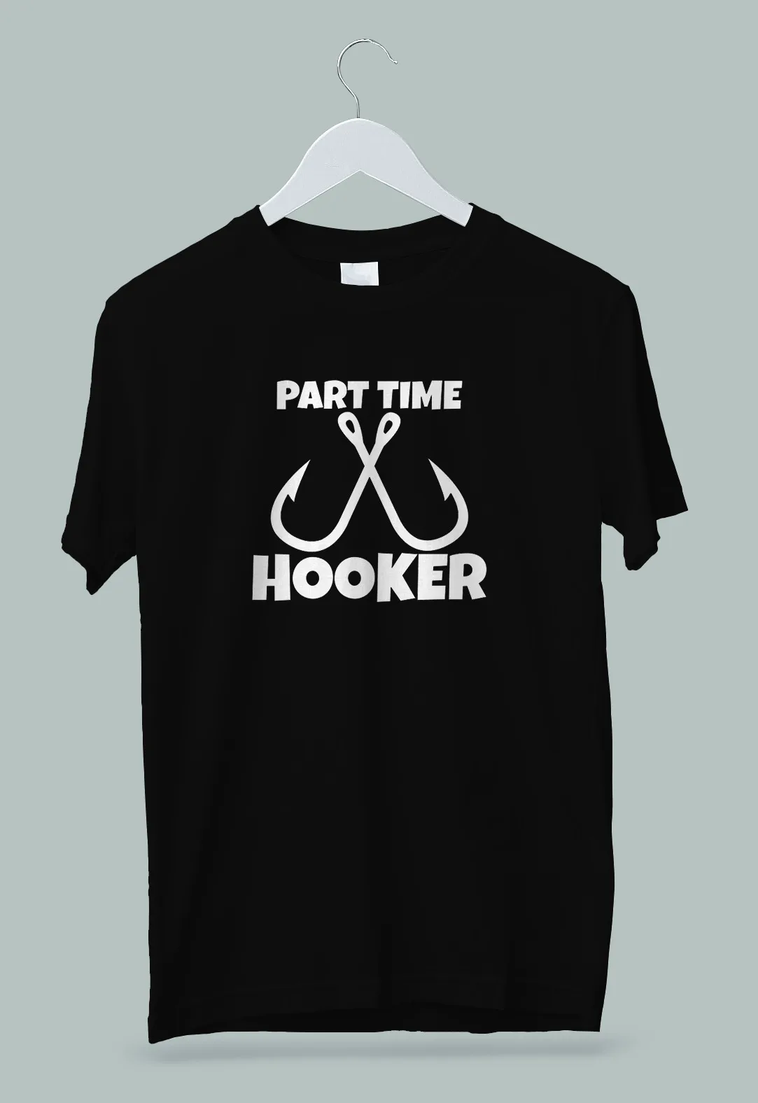 Part Time Hooker Fishing T-Shirt S-2XL