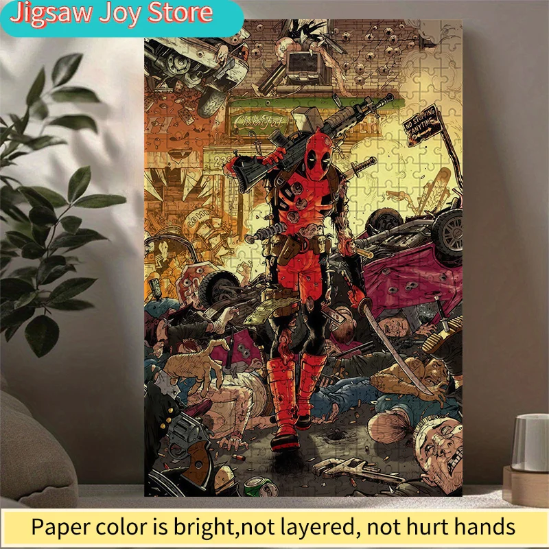 

Бесшовный пазл на тему Marvel Z10.18-13, напряженная сцена: Человек-паук против Зеленого Гоблина - прочный утолщенный пазл для самостоятельной сборки