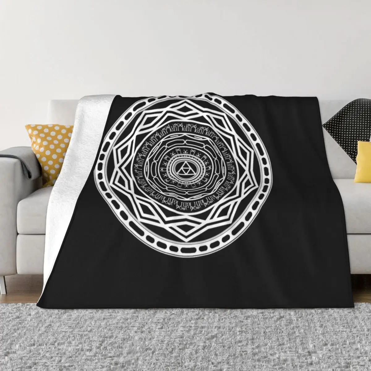 

Mirror of Twilight Throw Blanket Soft Big Blanket Dorm Room Essentials blanket for winter