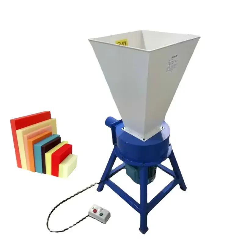 Vertical Polyurethane Memory Pu Foam Shredder Sponge Crushing Cutting Machine for Foam Crushing