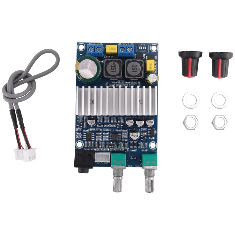 FULL-TPA3116 Плата усилителя сабвуфера 100 Вт, бас-выход, 12-24 В постоянного тока, цифровые небольшие усилители мощности, аксессуары для видео и аудио