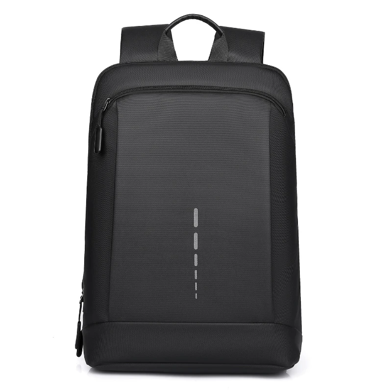 

Men's Fashion Backpack Thin Backpack For Laptop 15.6in Waterproof Minimalist Backpack Ykk Zipper Waterproof Fabric
