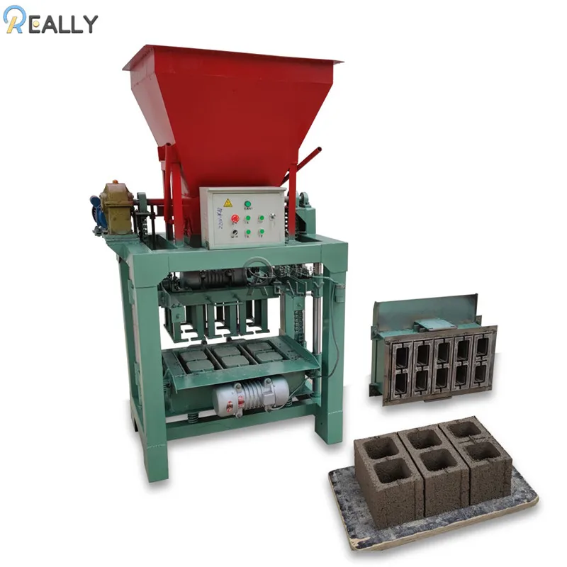 Automatic Brick and Block Making Machine Concrete Cement Clay Fly Ash Sand Hollow Paving Stone Construction Machinery