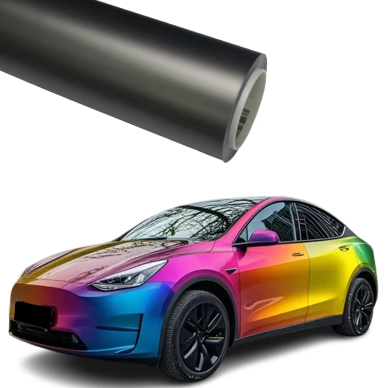 

Satin Leteorite Grey Anti-Scratch TPU PPF Car Wraps Sticker Self Healing UV Proof Color Changing Paint Protection Film for Body