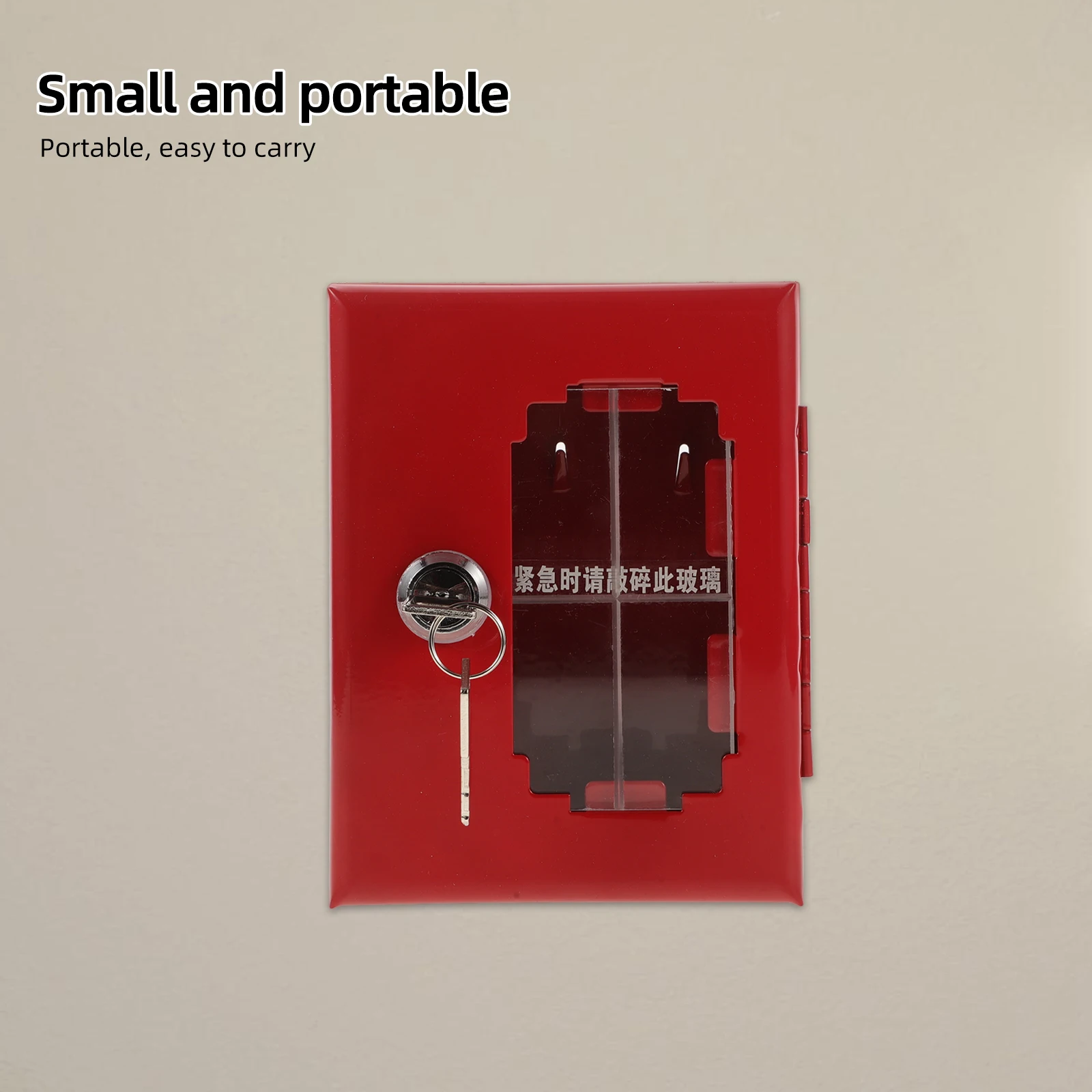 Fire Mounted Waterproof Lock For Keys Emergency Door Keys Storage Safety Box for Home Office Lock Box