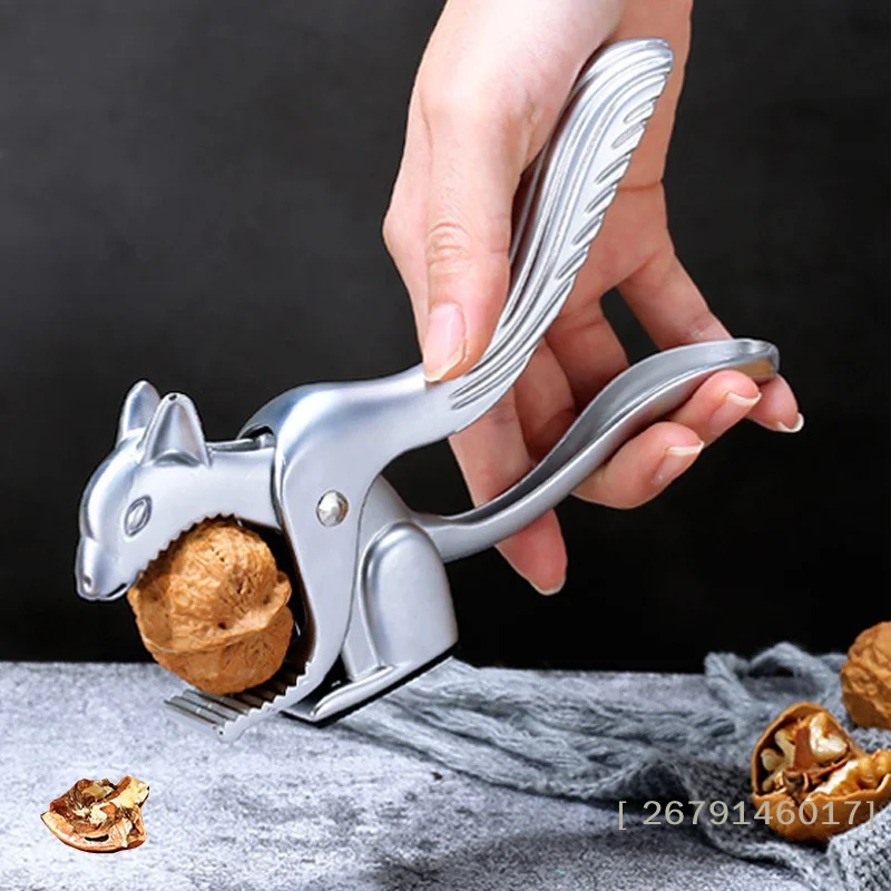 【YY26】Squirrel Walnut Sheller Opener Pine Pecan Hazelnut Plier Quick Walnut Cracker Almond Nut Pecan Nuts Nutcracker