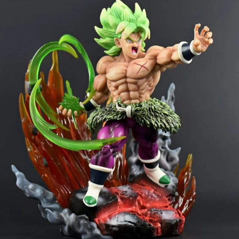 Gogeta Action Figure Anime Dragon Ball Gt Broly Figuras Toys Manga Dbz Figurine 19cm Gk Statue Model Toys Ornament Festival Gift