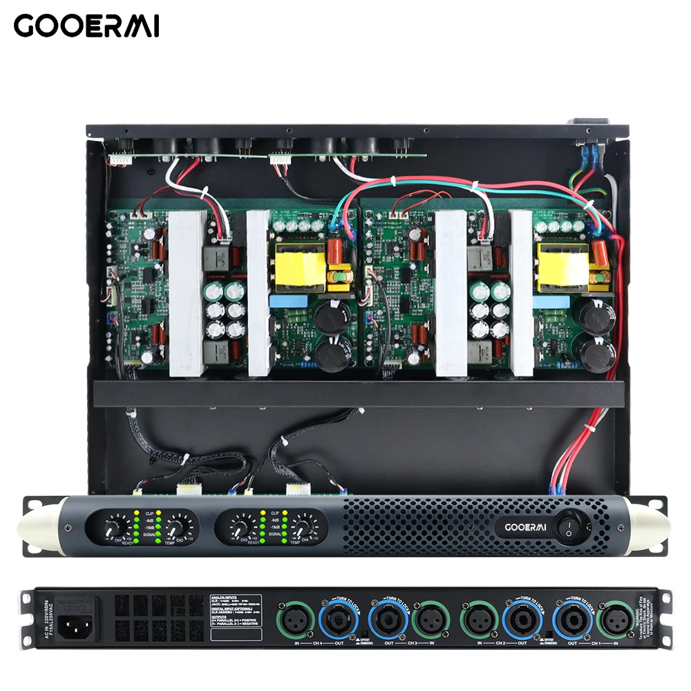 전문 클래스 D 오디오 파워 앰프, 채널 4 채널 스테레오 오디오, 전문 디지털 파워 앰프, KTV 앰프