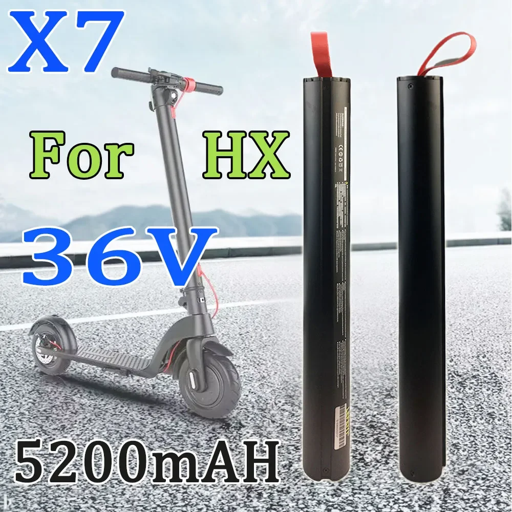 

X7 36V 5.2ah 100% New Replaceable battery 36V 5200mAh For Huanxi X7 scooter battery pack