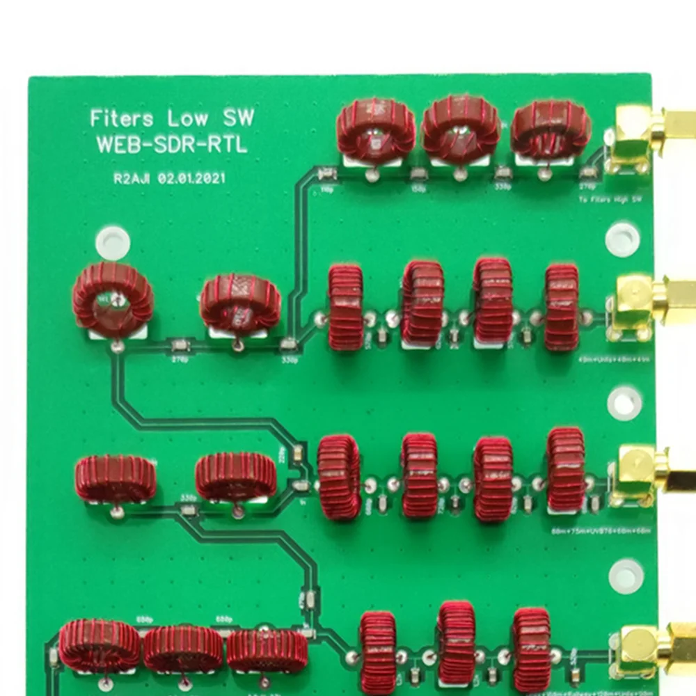 Imagem -06 - Web-sdr Low hf e lf mf Bandas Filtros sw para Rádio de Ondas Médias e Curtas Sdr rx