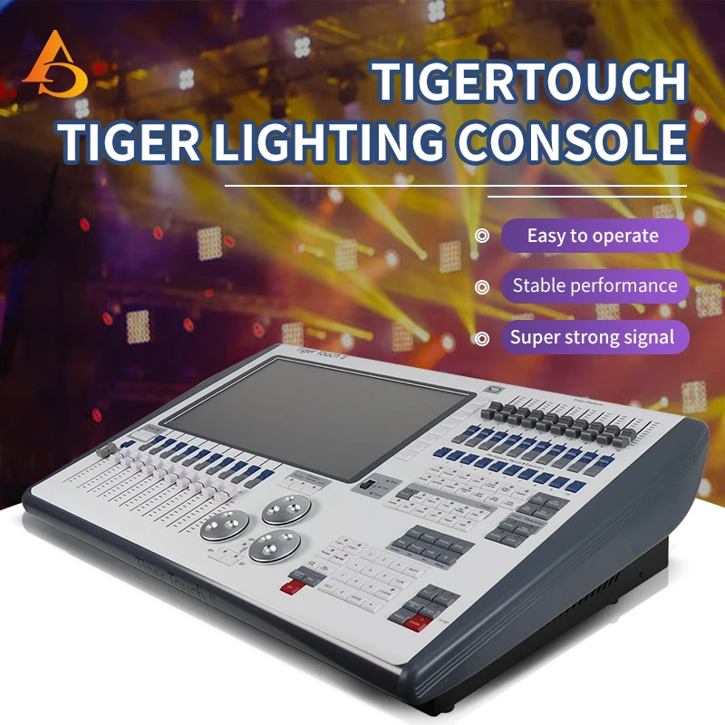 

Tiger Touch Pro - Lighting Console, DMA Controller, for Mobile and Command Laser