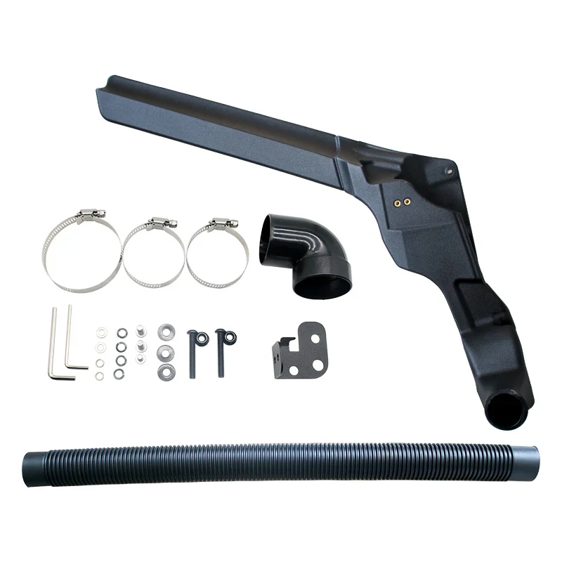 Kit de snorkel de entrada de ar para carro off road 4x4, acessórios externos para 2019 + suzuki jimny jb64 jb74, peças de carro, tubo de mangueira de respiração