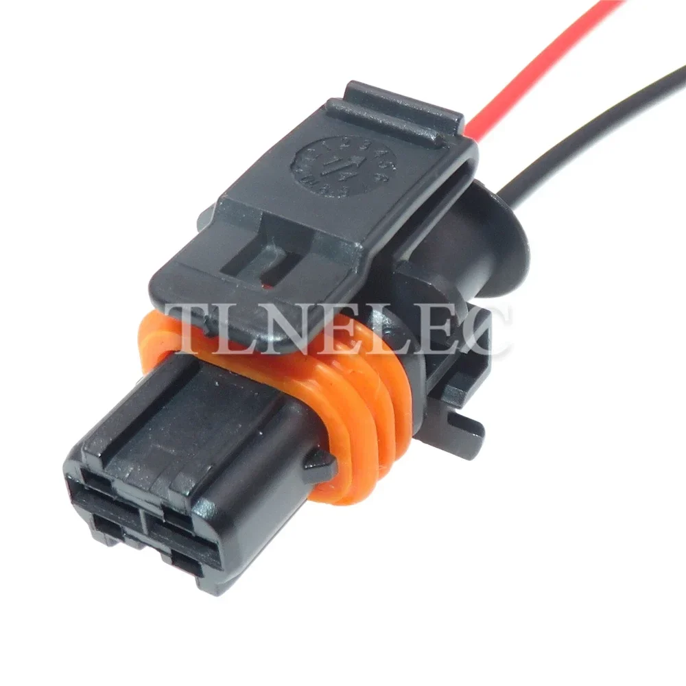 2 Pin Way Automobile Waterproof Connectors Car Fuel Spray Nozzle Sealed Socket With Wires 1928404072 1928403137
