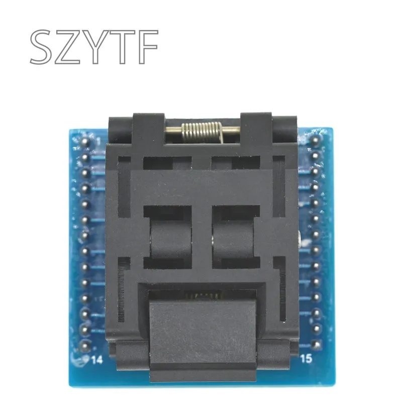 TQFP32 To DIP28 Adapter Socket LQFP32 Test Seat Support ATMEGA Series Plus Programmer