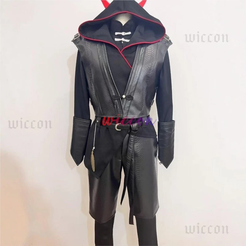 Amore e spazio profondo Sylus subordinato Xue Ming Xue Ying Costume cosplay Uniforme Maschera Corno Festa di carnevale di Halloween per uomo