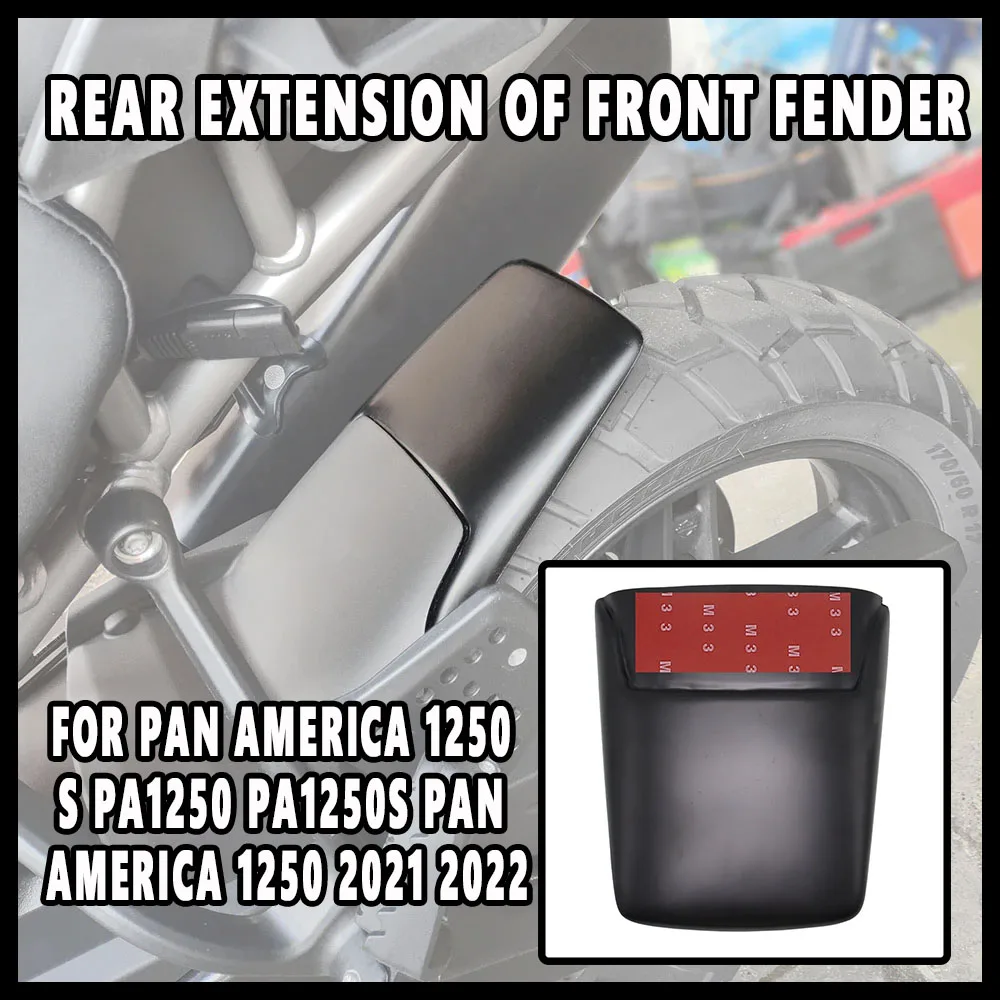 PAN 1250S New Motorcycle Accessories Front Fender Rear Extension Fender FOR PAN AMERICA 1250 S PA1250S PANAMERICA1250 2021 2022