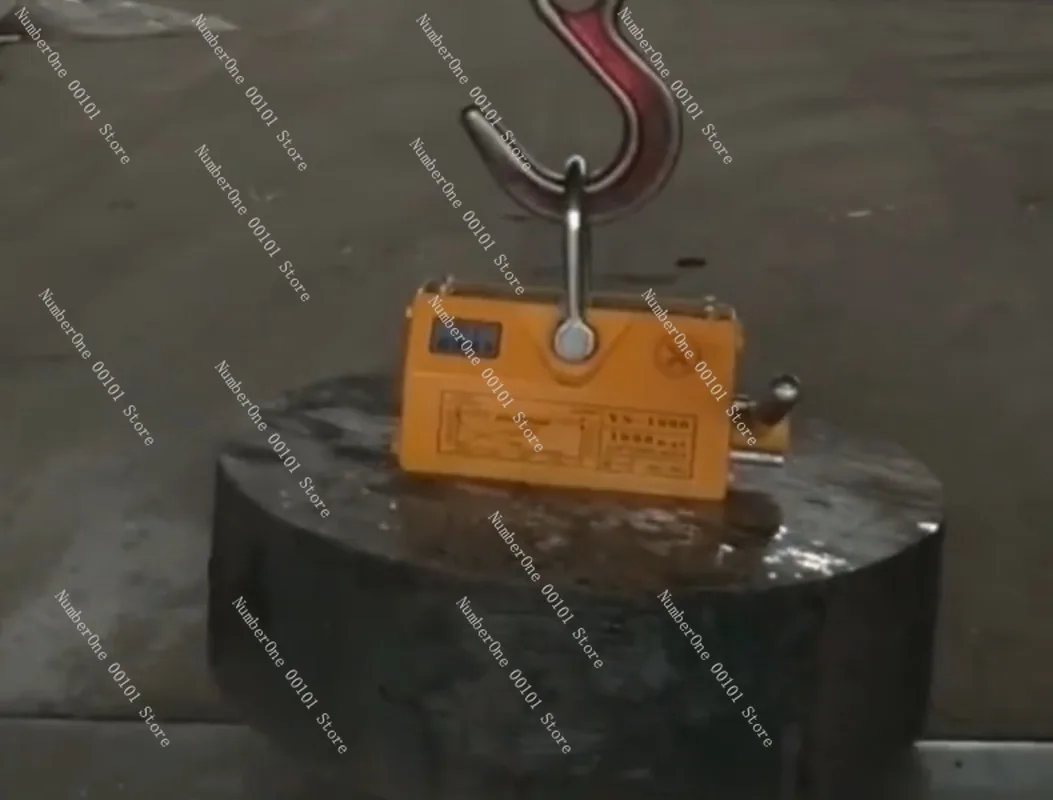 Manual Permanent Magnetic Lifter Suction Cup, Outdoor Lifting Magnet for Steel Plate Glass Tile, Heavy Duty Hand Tool