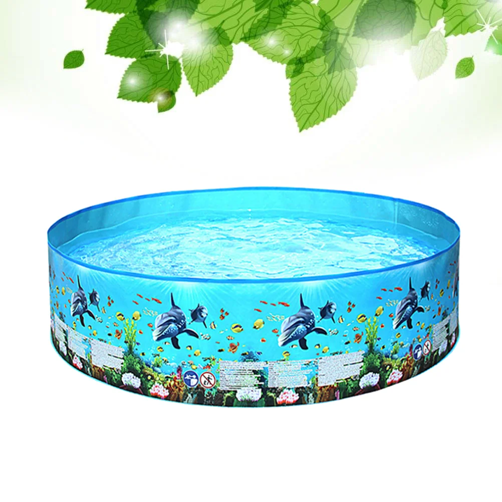 

Kids Pool Bathtub Funny Water Playing Childrens Outdoor Household Round Swimming