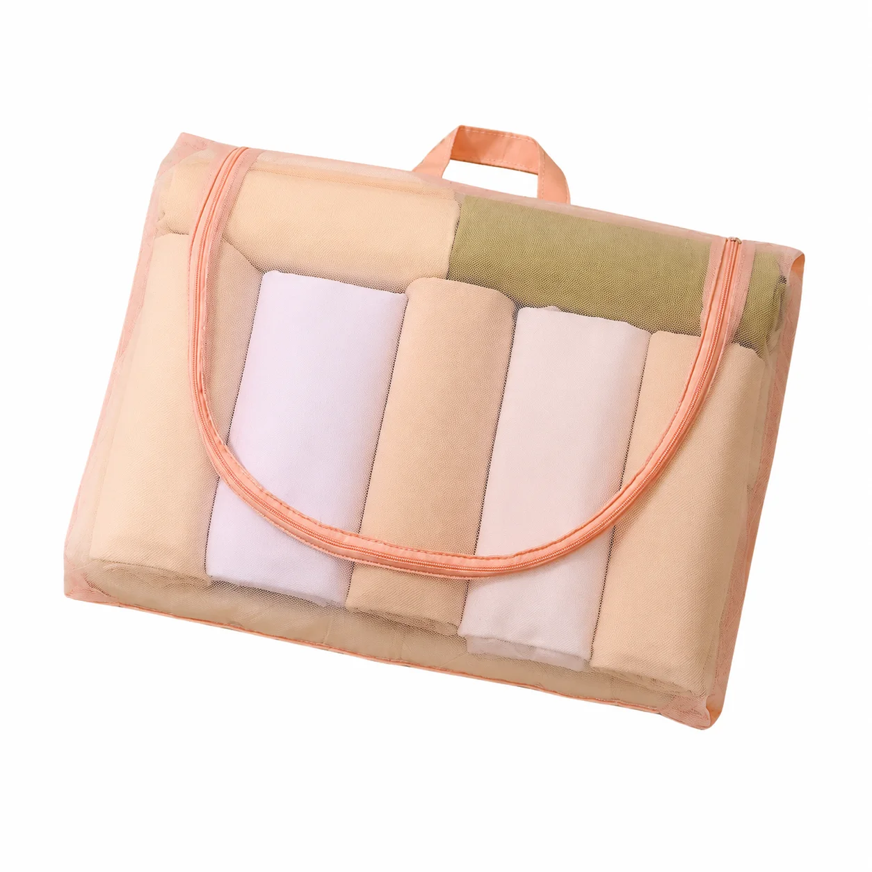 Breathable Mesh Clothes Storage Bag for Seasonal Closet Organizing Women's Travel Packing Organizer Durable Large Capacity