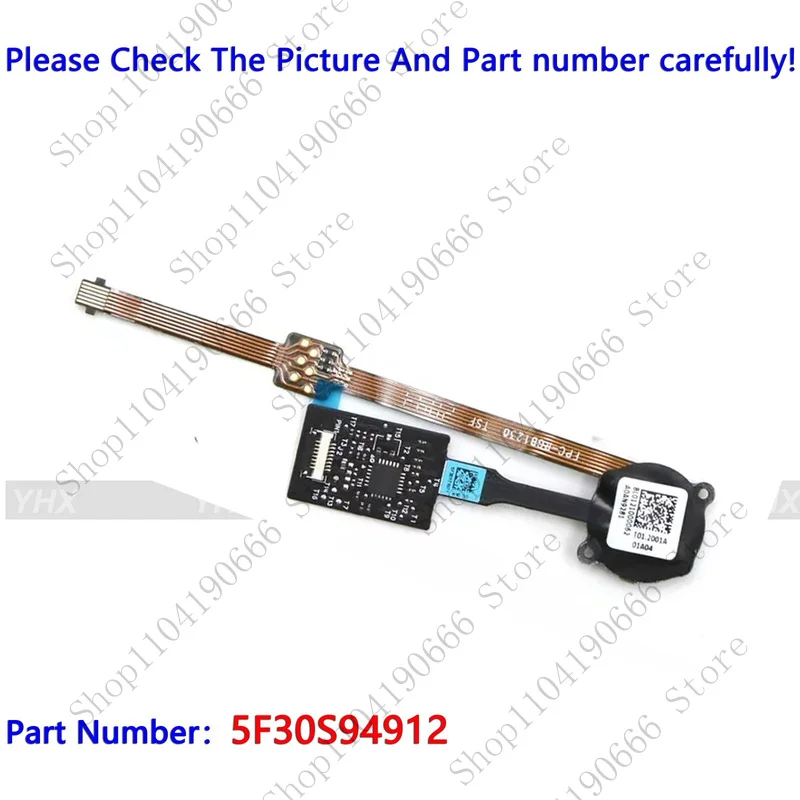 ++Notebook computer components New For LENOVO Legion S7-15IMH5 Fingerprint Sensor Board 5F30S94912.++