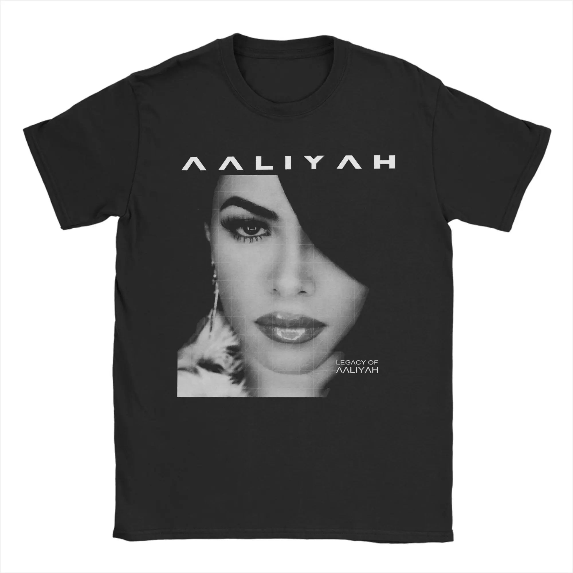 Aaliyahs 2000S T Shirts Men Cotton Novelty T-Shirts Round Collar  Tees Short Sleeve Clothes Party