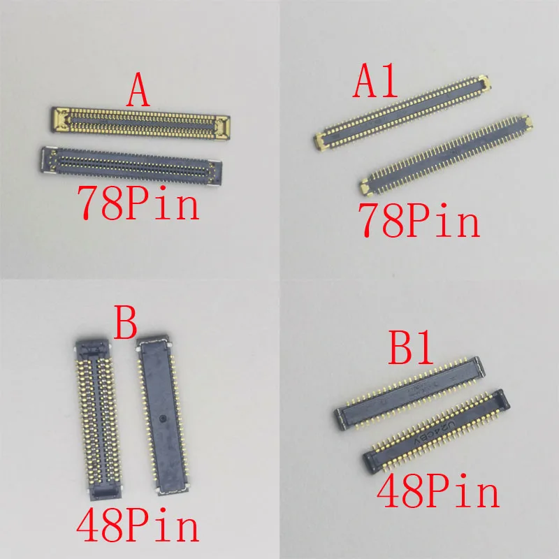 2-50Pcs Charging Lcd Display Usb Plug FPC Connector For Samsung Galaxy A02 A022 A23 A235 A13 A135 A12 A125 A04S A047F 48 78 Pin