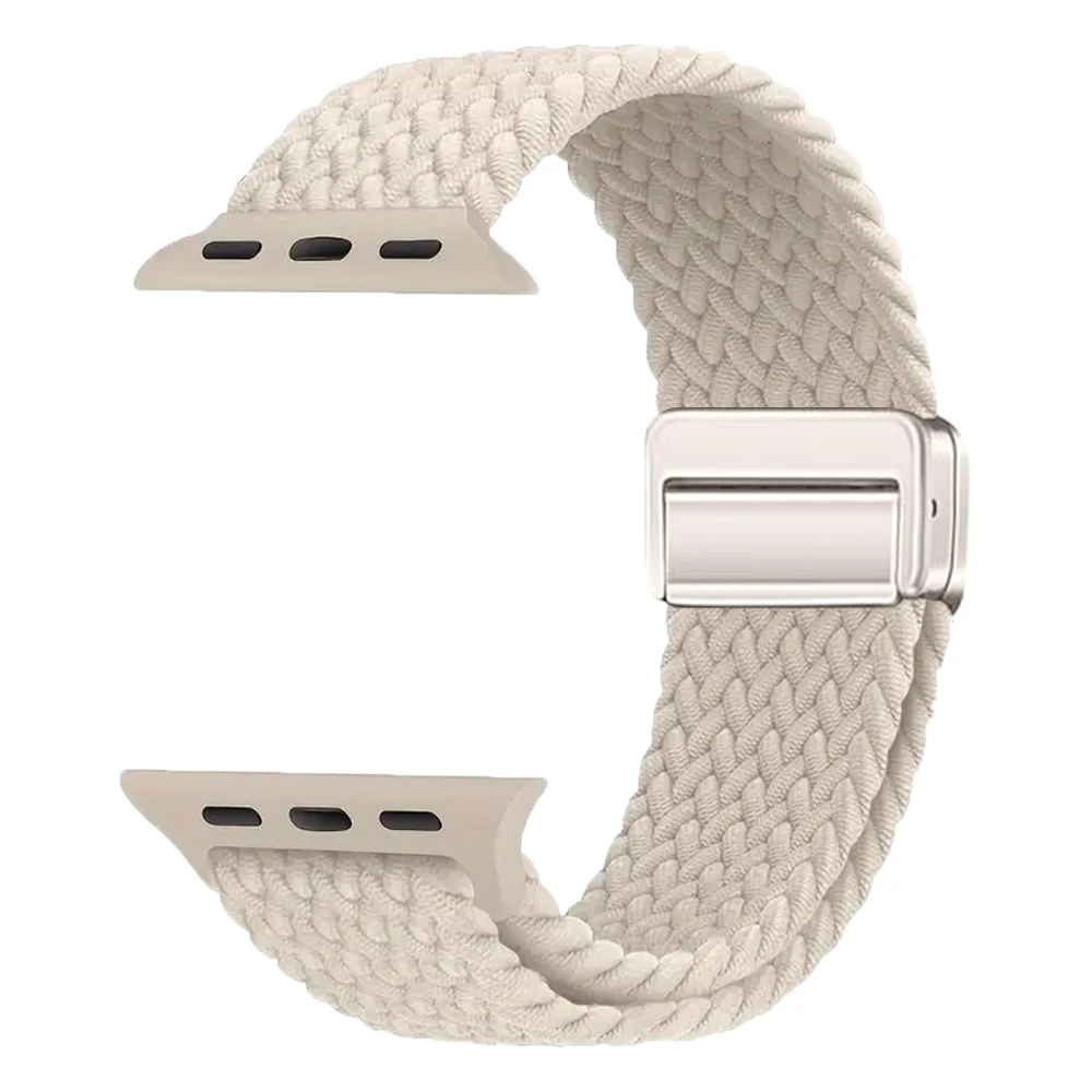 Braided SOLO LOOP For Apple Watch Band 45mm 44mm 40mm 41mm 42mm 49mm Magnetic Correa Bracelet Series SE 9 7 4 5 6 8 Ultra Strap