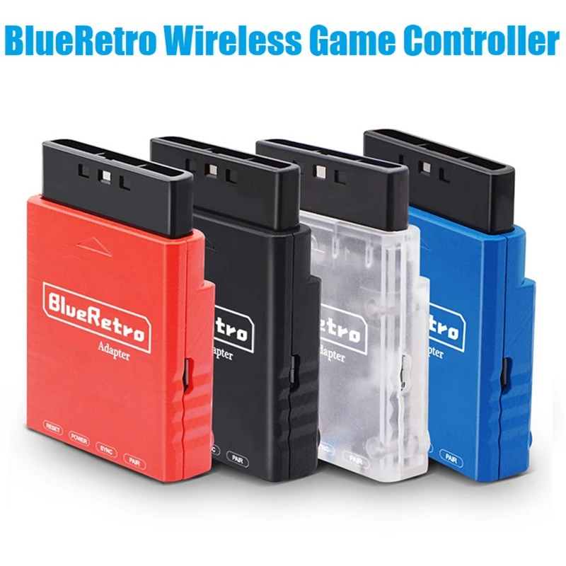 Blueretro Wireless Game Controller Adapter For PSX PS1 PS2 To Ipega 9076 PS4 PS5 NS Switch Game Contorller Durable Easy Install