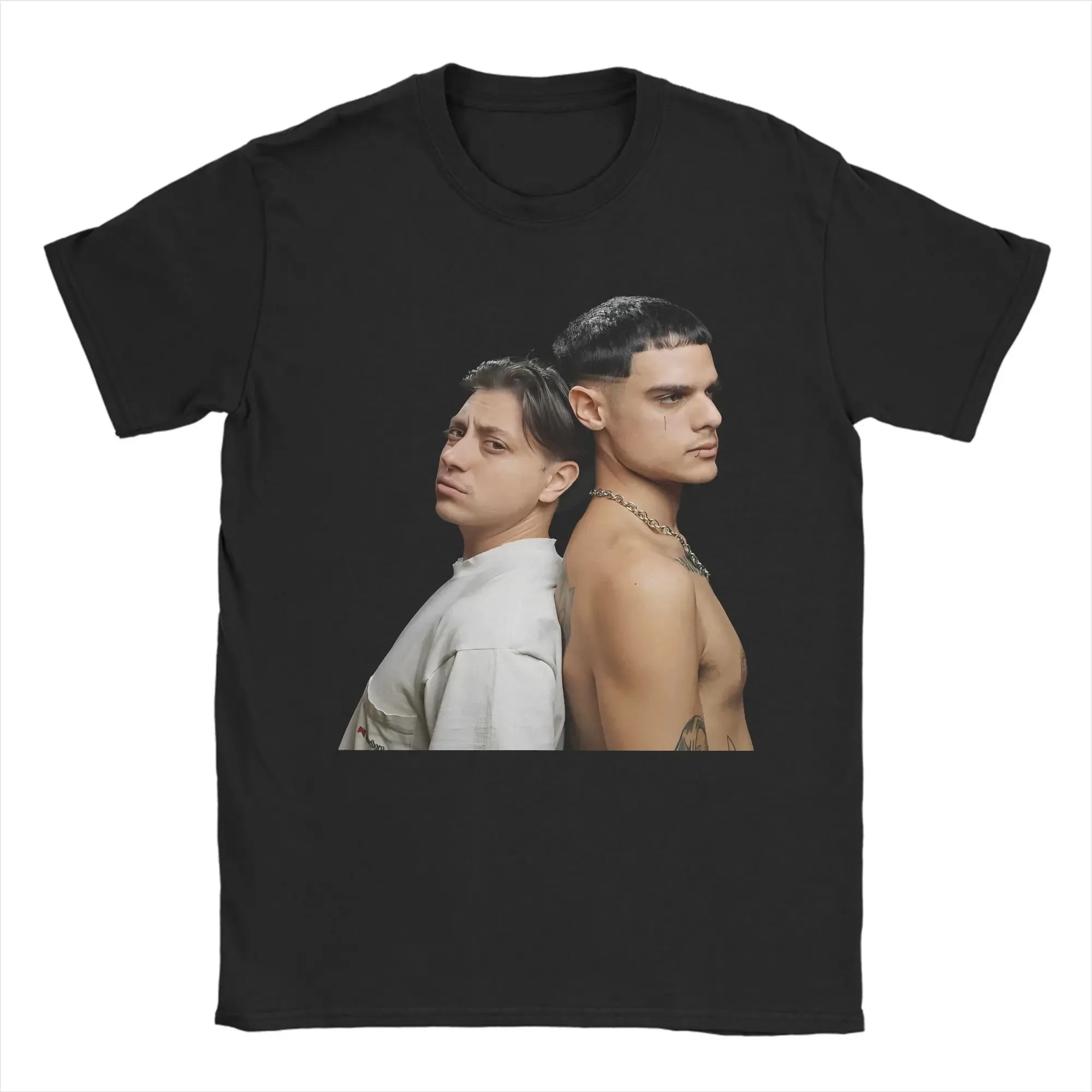 

CA7RIEL & Paco Amoroso Papota Tour T-Shirt Harajuku T Shirts Short Sleeve Fun Tops Summer Cotton Breathable Plus Size Clothing