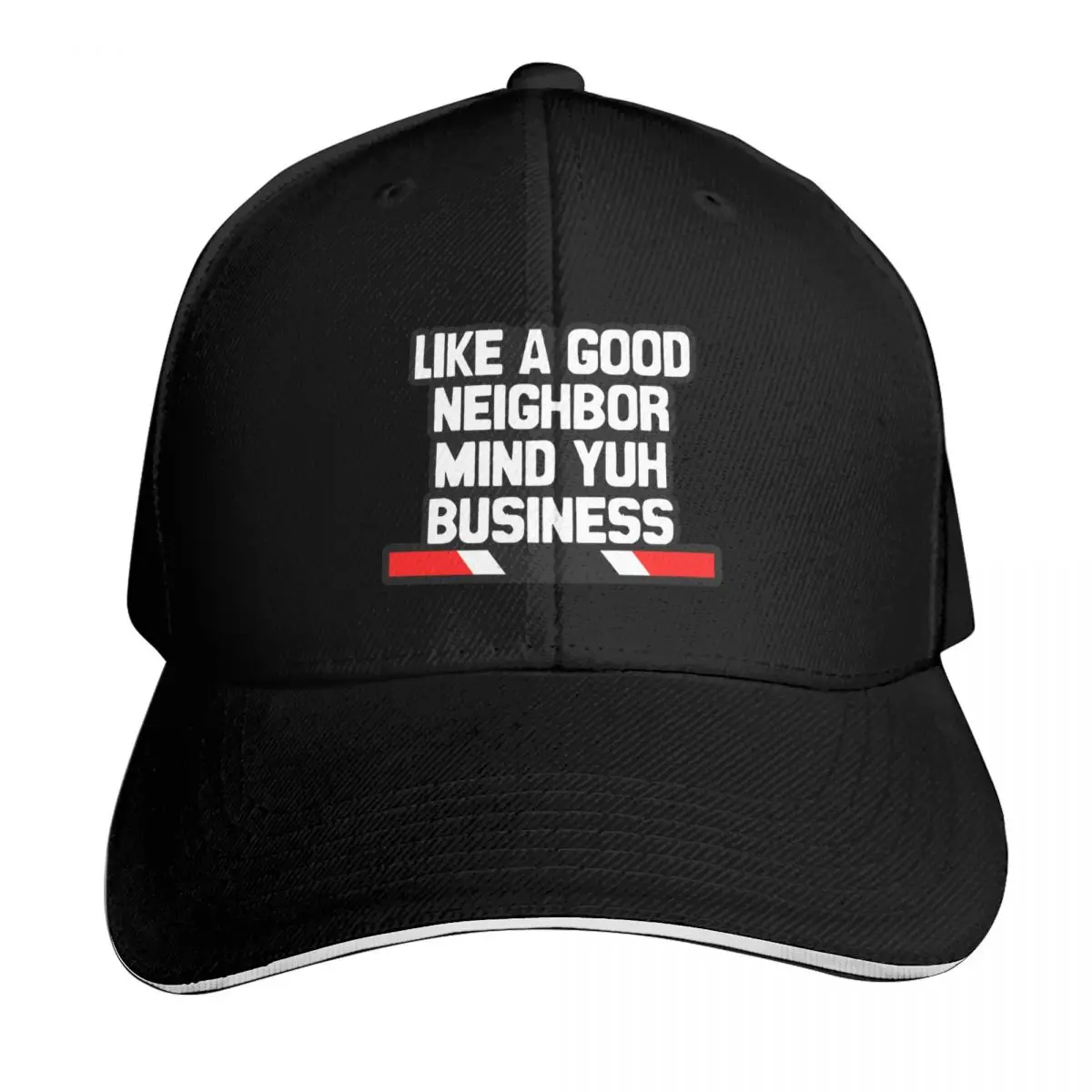 Like A Good Neighbor Mind Your Business - Trinidad Slang Trinidad And Tobago Baseball Cap Men Women Casual Summer Sport Sun Cap