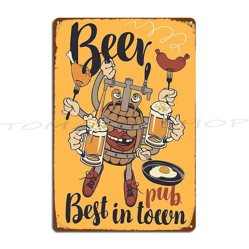 Funny Design For Beer Festival Funny Beer Oktoberfest Beer Metal Plaque Poster Club Cinema Bar Wall Decor Create Tin Sign Poster